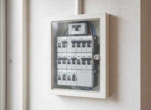 住宅の分電盤（イメージ）